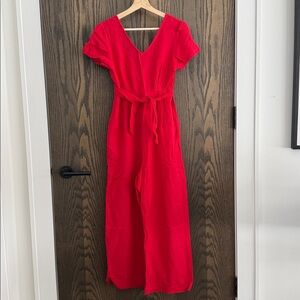 Oak & Fort • Linen Jumpsuit